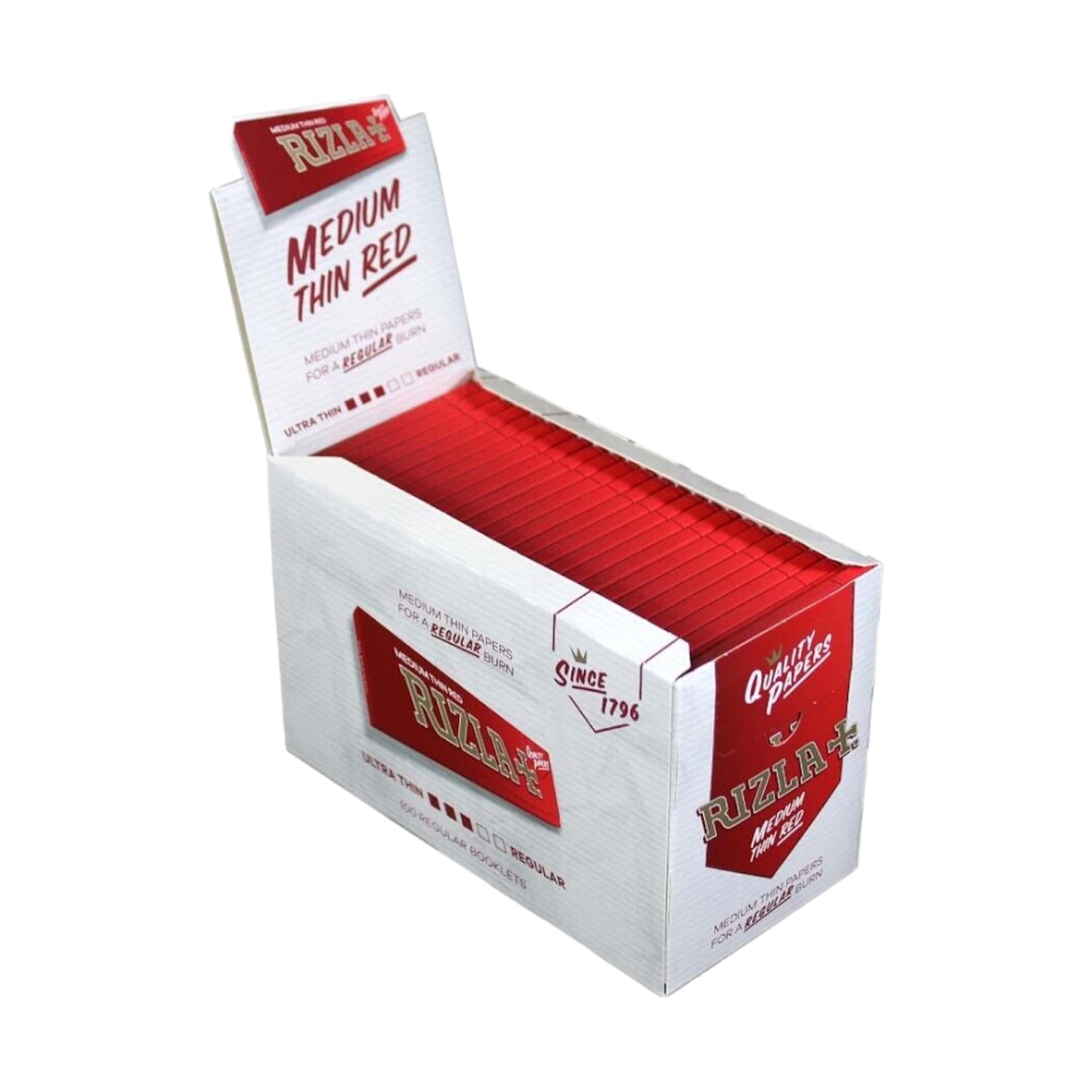 Rizla Red Regular/Standard Rolling Papers – Pack of 100