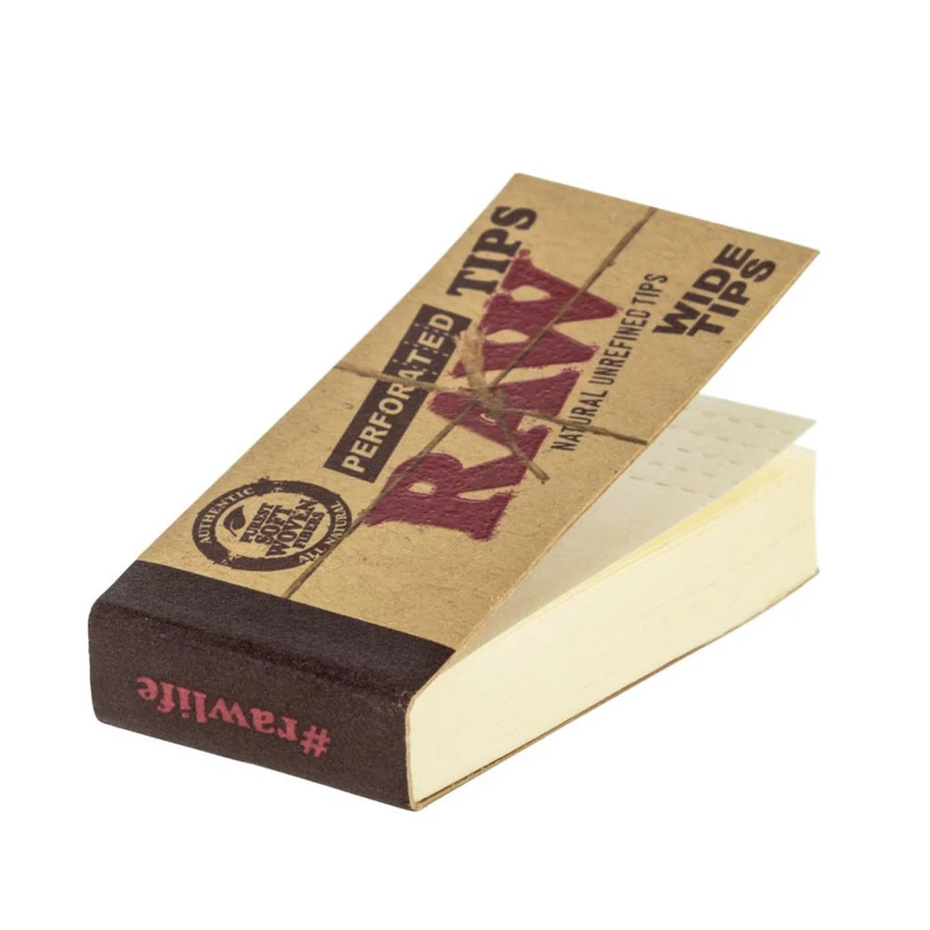 Raw Perforated Tips – Pack of 50