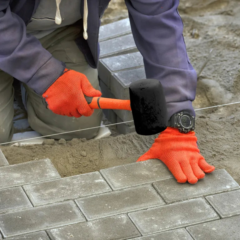 DEKTON Fibreglass Rubber Mallet 16oz