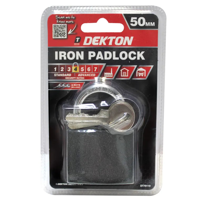 DEKTON 50MM Iron Padlock