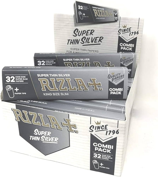Rizla Silver King Size Combi (1 x 32)