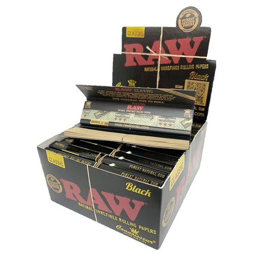 Raw Black Connoisseur KSS + Tips (1 x 24)