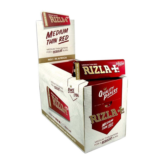 Rizla Red Regular/Standard Rolling Papers – Pack of 100