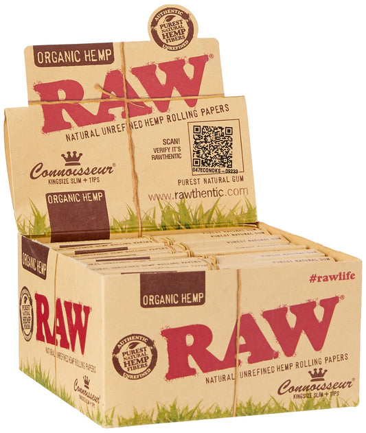 Raw Organic Connoisseur +Tips (1 x 24)