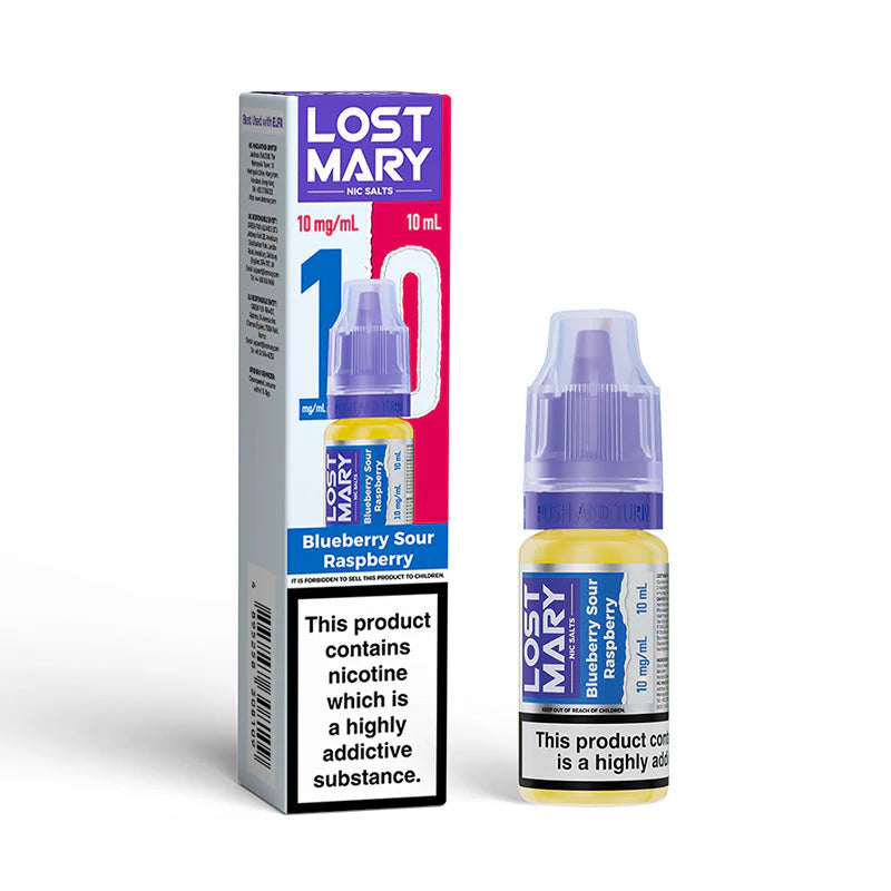 LOST MARY Nic Salts E-Liquid 10ml – 10mg