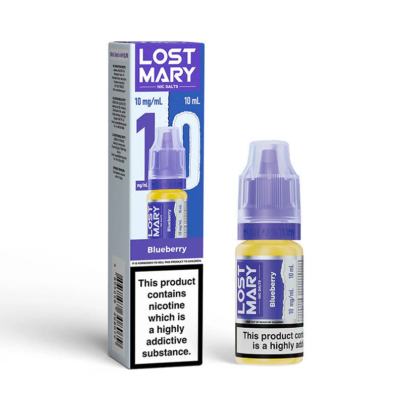 LOST MARY Nic Salts E-Liquid 10ml – 10mg