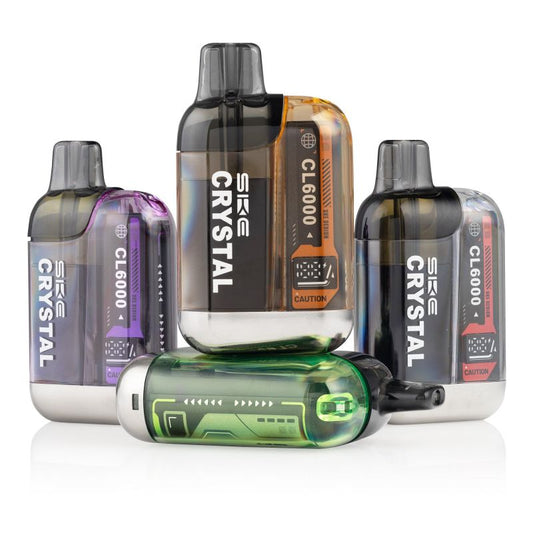 SKE Crystal CL6000 Puffs Kit - (1 x 5 Packs)
