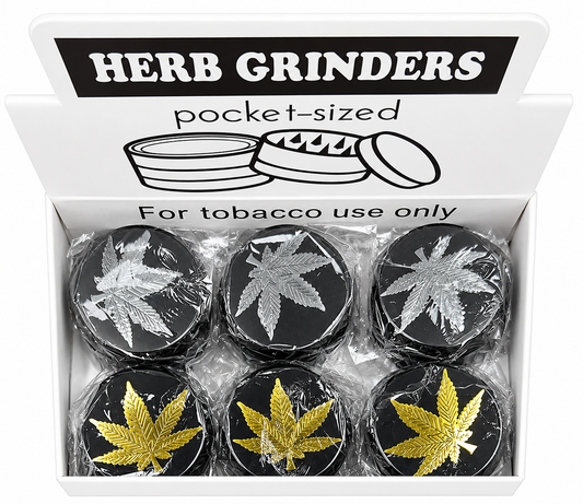 Metal Design Grinder (12 Pack)