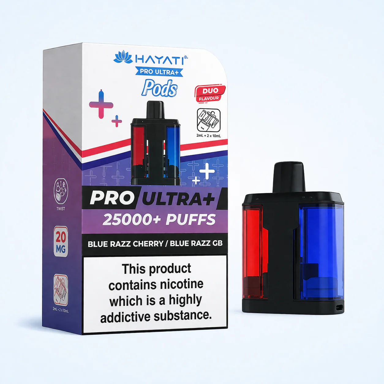 Hayati Pro Ultra Plus 25K Prefilled Refill Pods
