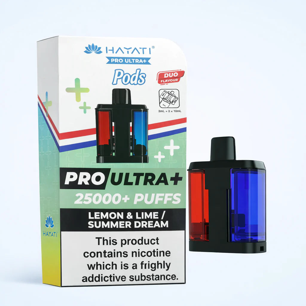Hayati Pro Ultra Plus 25K Prefilled Refill Pods