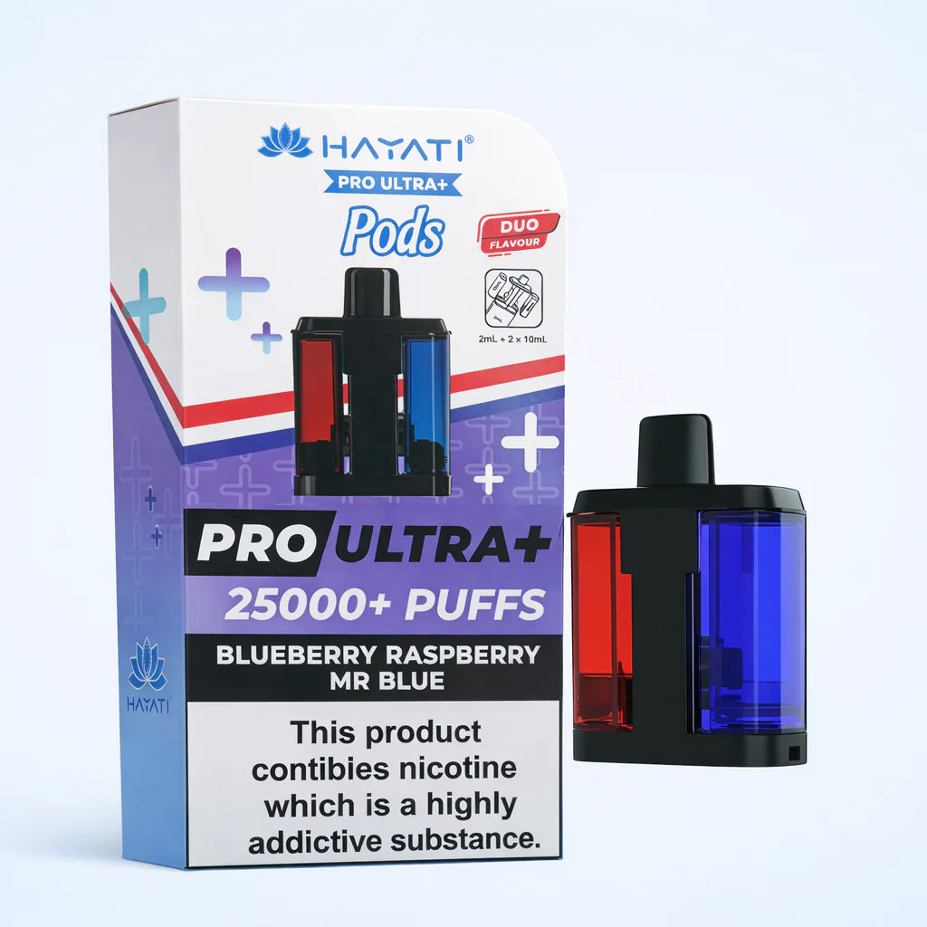 Hayati Pro Ultra Plus 25K Prefilled Refill Pods