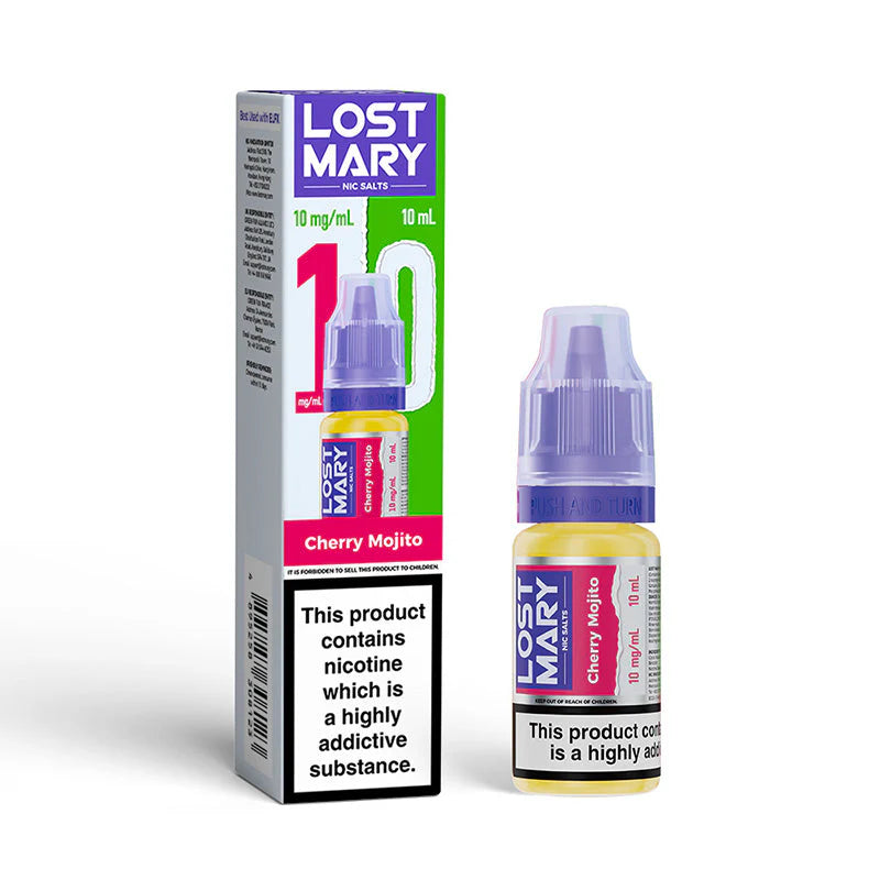 LOST MARY Nic Salts E-Liquid 10ml – 10mg