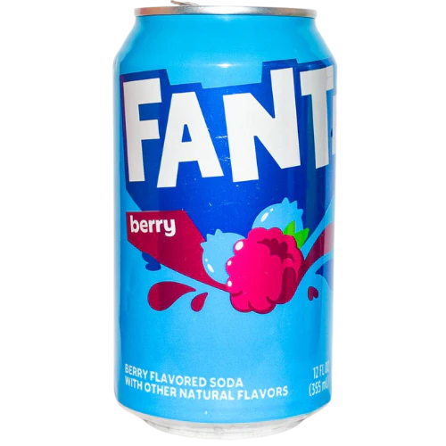 Fanta Soda Can 12 x 350ml