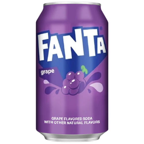 Fanta Soda Can 12 x 350ml