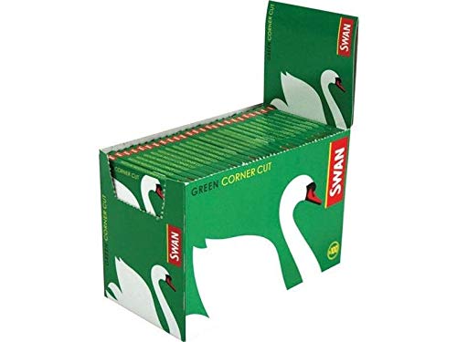 Swan Green Regular/Standard Cigarette Papers – Pack of 100