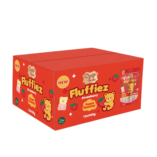 Candy Paradise Fluffies Foam Gummies 12 x 100g