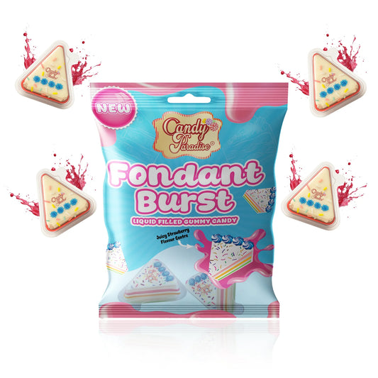 Candy Paradise Fondant Burst Liquid Filled Gummy Candy 12x72g