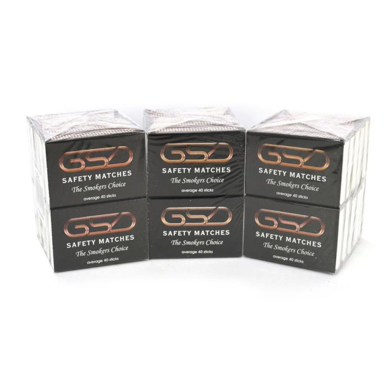 GSD Safety Matches – 100 Pack | Long-Lasting Matches for Home, Camping & Kitchen Use