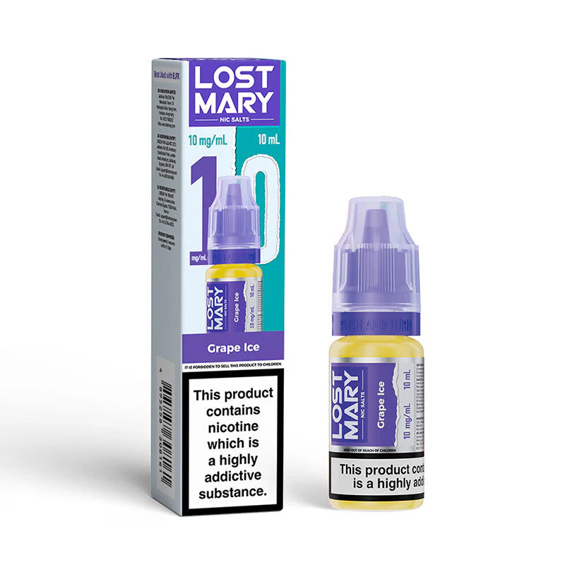 LOST MARY Nic Salts E-Liquid 10ml – 10mg