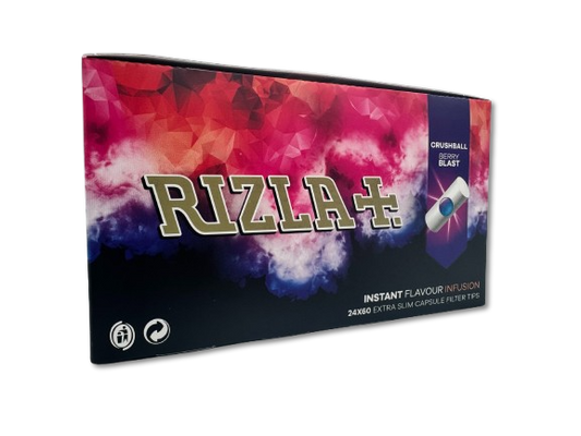 Rizla Polar Berry Blast Extra Slim Filters – 1×24