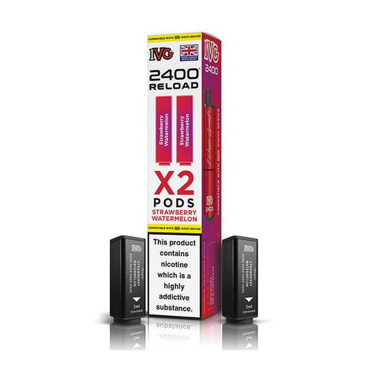 IVG 2400, 2 IN 1 Reloaded Pods 2% Nic - 5 Packs