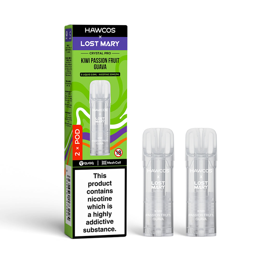 Hawcos x Lost Mary Crystal Pro 600 puffs Prefilled Pods
