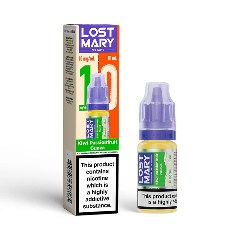 LOST MARY Nic Salts E-Liquid 10ml – 10mg