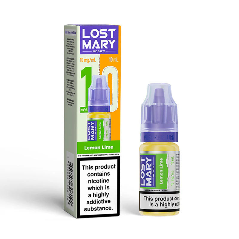 LOST MARY Nic Salts E-Liquid 10ml – 10mg