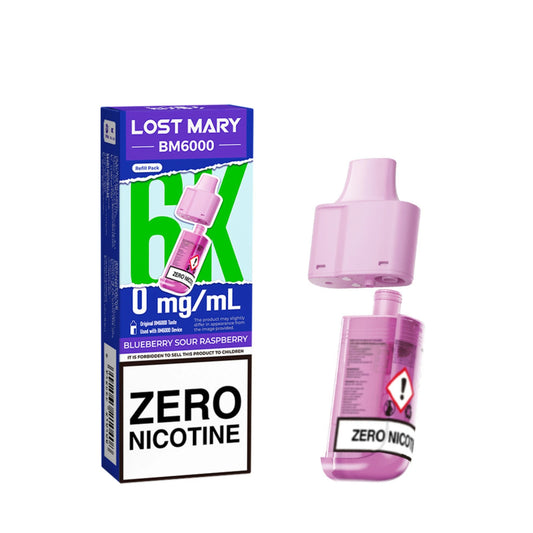 LOST MARY BM6000 Prefilled Pod - Zero Nicotine