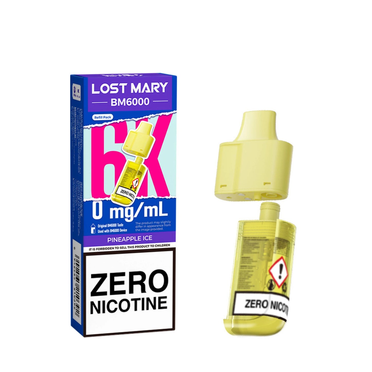 LOST MARY BM6000 Prefilled Pod - Zero Nicotine