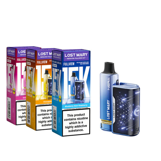 Lost Mary NERA 15K Puffs Kit 2% Nic – 5 Pack