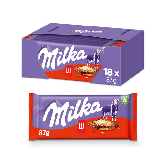 Milka Sandwich Tablet Petit LU 18 x 87g