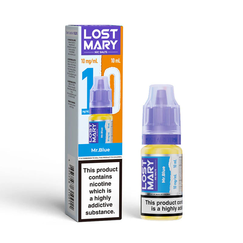 LOST MARY Nic Salts E-Liquid 10ml – 10mg