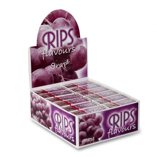 Rips Grape Flavoured Rolling Papers – 1 Pack of 24