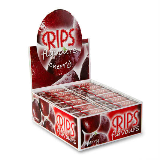 Rips Cherry Flavoured Rolling Papers – 1 Pack of 24