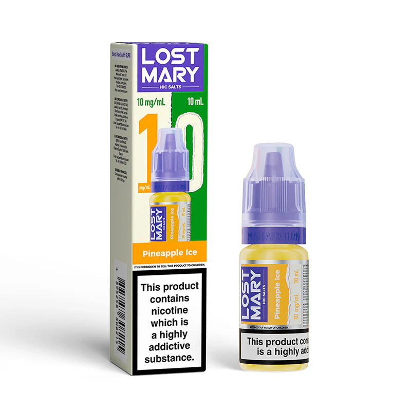 LOST MARY Nic Salts E-Liquid 10ml – 10mg