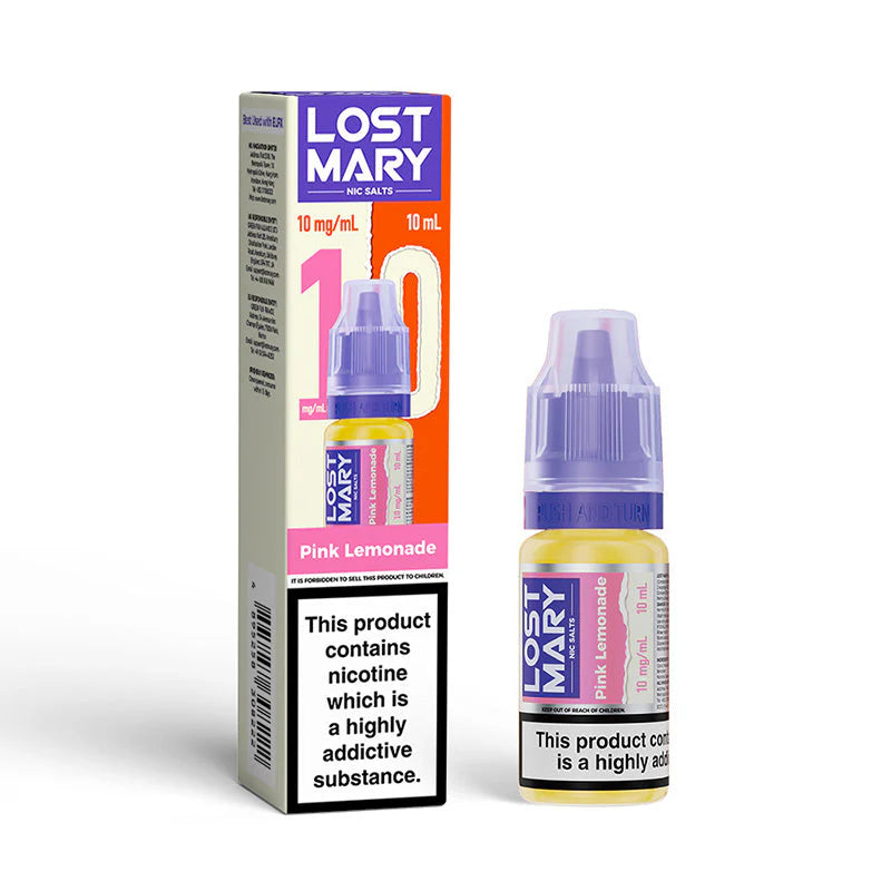 LOST MARY Nic Salts E-Liquid 10ml – 10mg