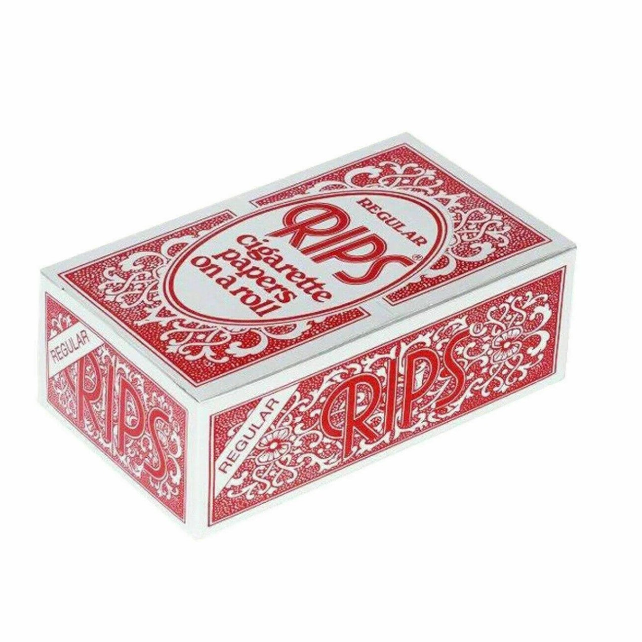 Rips Red Regular Rolling Papers on a Roll – 24 Pack
