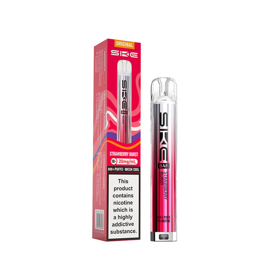 SKE Bar 600 Original Prefilled Kit. 2% Nic - 10 Packs