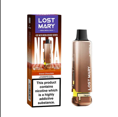 Lost Mary NERA 15K Puffs Pods Refill TPD 2% Nic - 5 Packs
