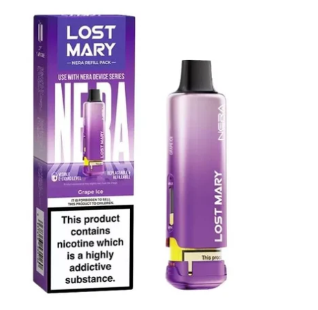 Lost Mary NERA 15K Puffs Pods Refill TPD 2% Nic - 5 Packs