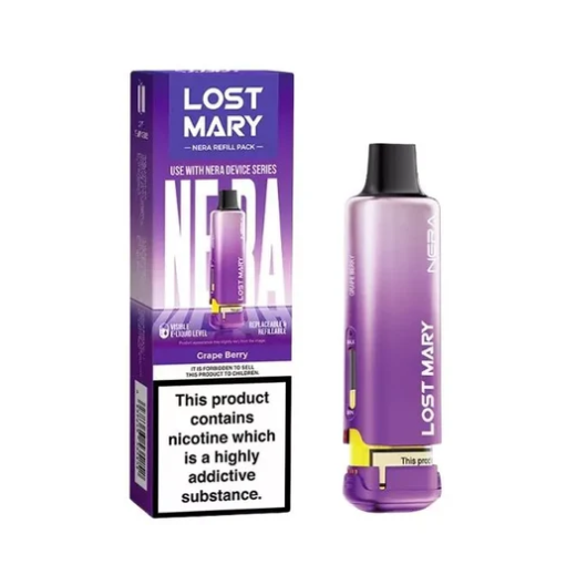 Lost Mary NERA 15K Puffs Pods Refill TPD 2% Nic - 5 Packs