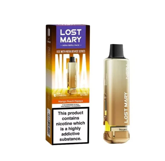Lost Mary NERA 15K Puffs Pods Refill TPD 2% Nic - 5 Packs
