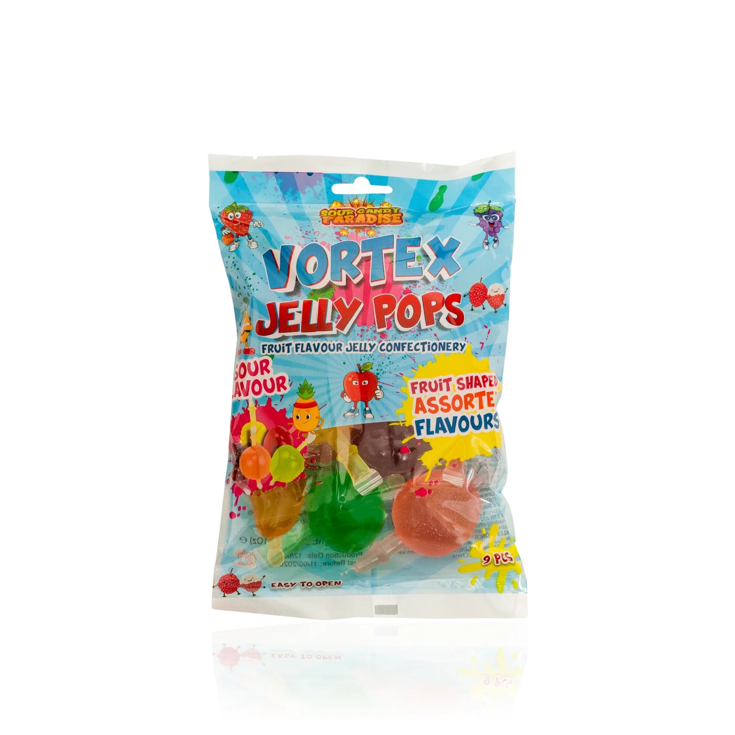 Candy Paradise ® Sour Vortex Jelly Pops ® 12x315g