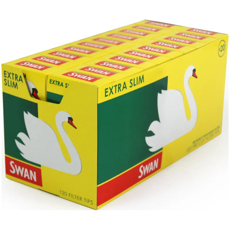 Swan Extra Slim Tips – 20 Pack