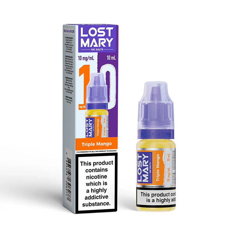 LOST MARY Nic Salts E-Liquid 10ml – 10mg