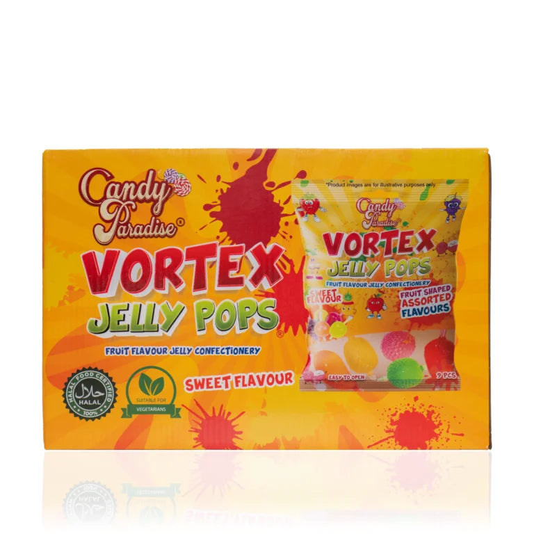 Candy Paradise ® Vortex Jelly Pops ® 12x315g