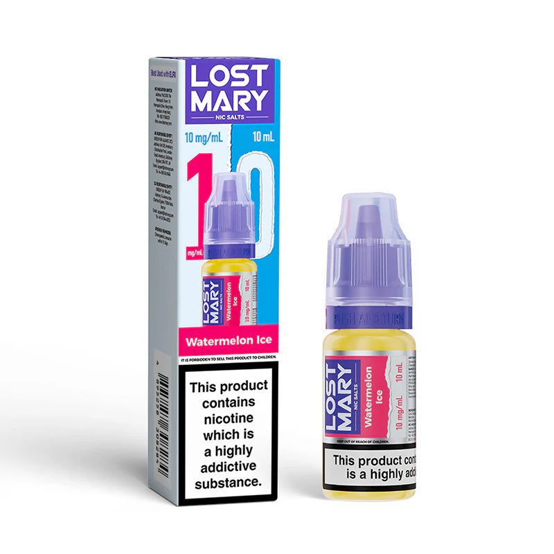 LOST MARY Nic Salts E-Liquid 10ml – 10mg