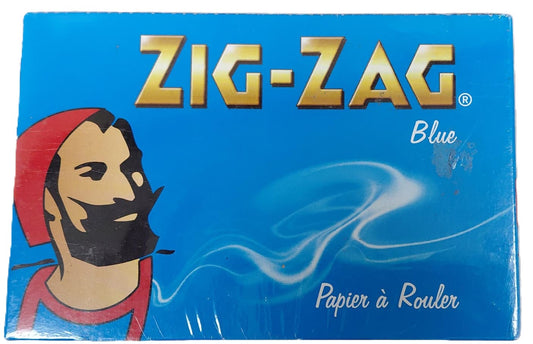 ZIG ZAG Regular Blue – 100 Pack