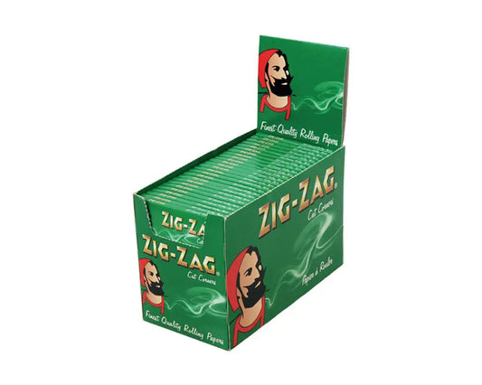 ZIG ZAG REGULAR GREEN – 100PK